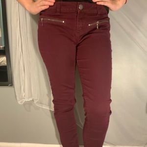 Burgendie skinny jeans